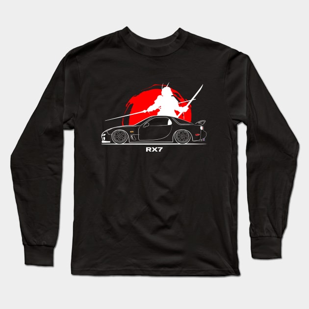 JDM RX7 Long Sleeve T-Shirt by turboosted